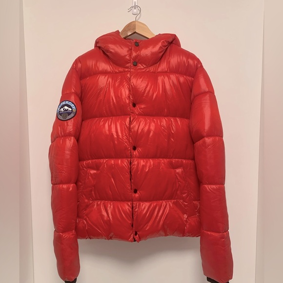 Superdry Hooded Puffer- Men’s XL - Picture 1 of 7